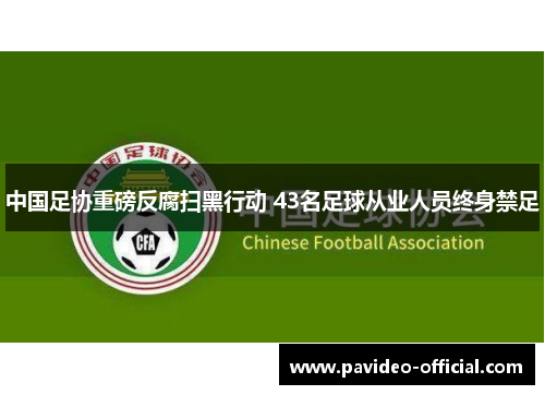 中国足协重磅反腐扫黑行动 43名足球从业人员终身禁足
